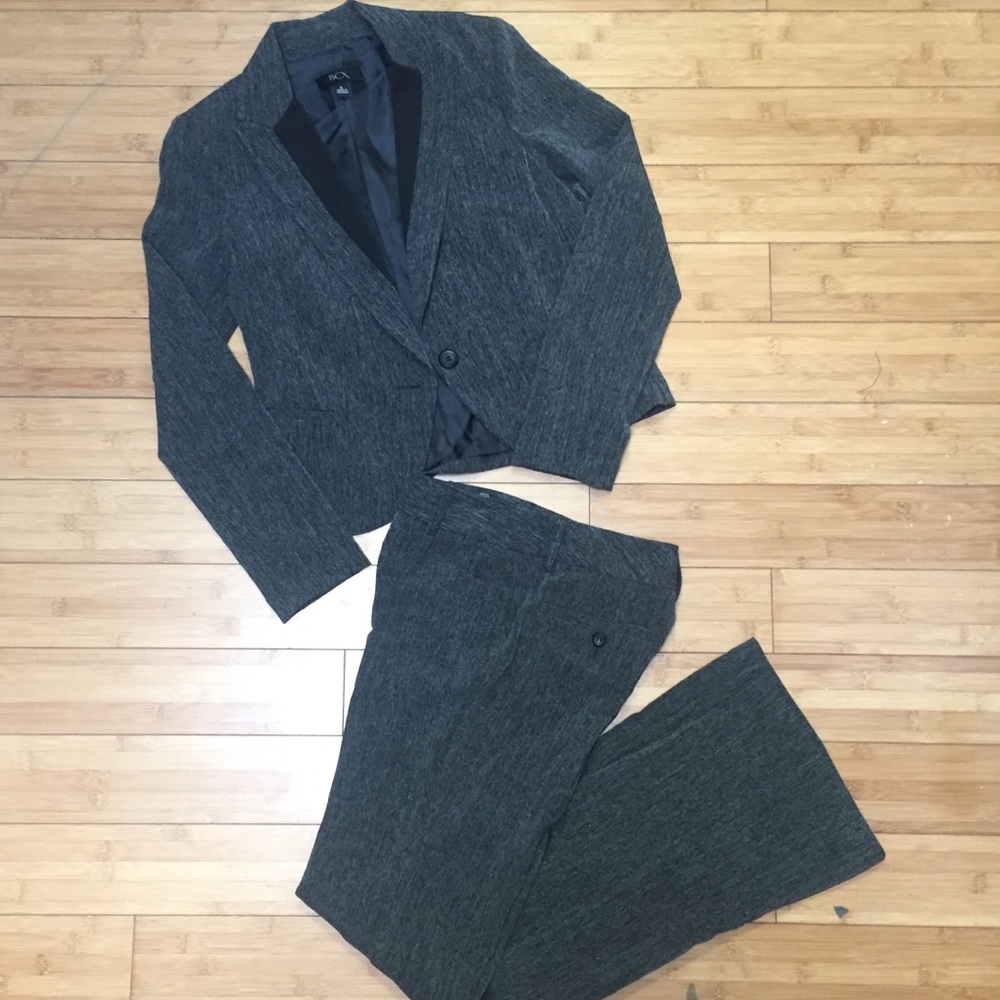 Heather grey pantsuit set